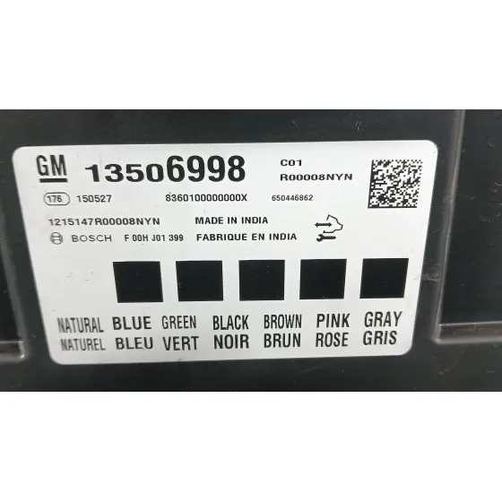 Modulo Electronico para Opel Astra K (B16)