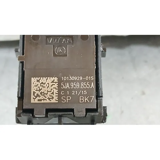 Mando Elevalunas Delantero Derecho para Skoda Fabia Iii (Nj3)