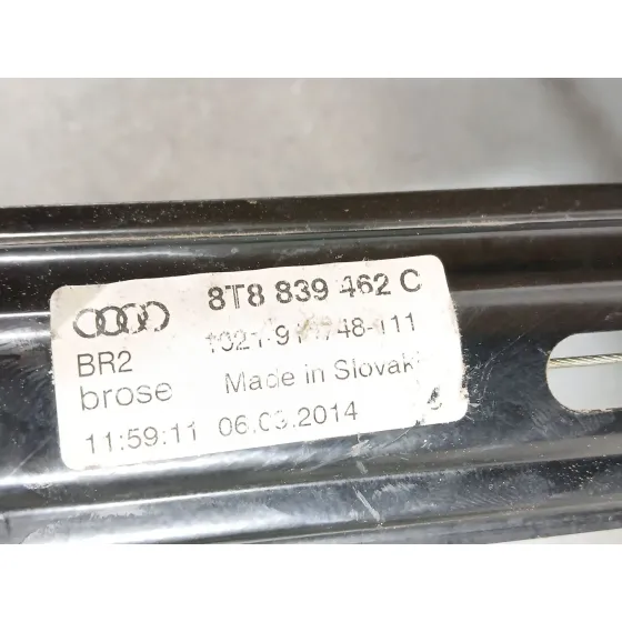 Elevalunas Trasero Derecho para Audi A5 Sportback (8Ta)