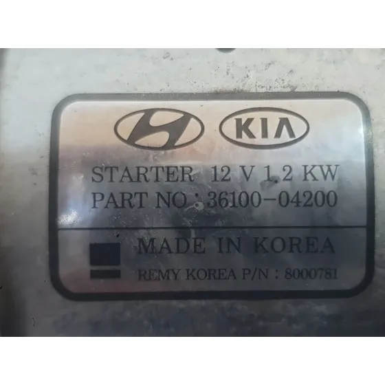Motor Arranque para Kia Stonic (Yb)