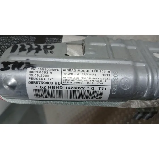 Airbag Cortina Delantero Izquierdo para Peugeot 308 I (4A_, 4C_)
