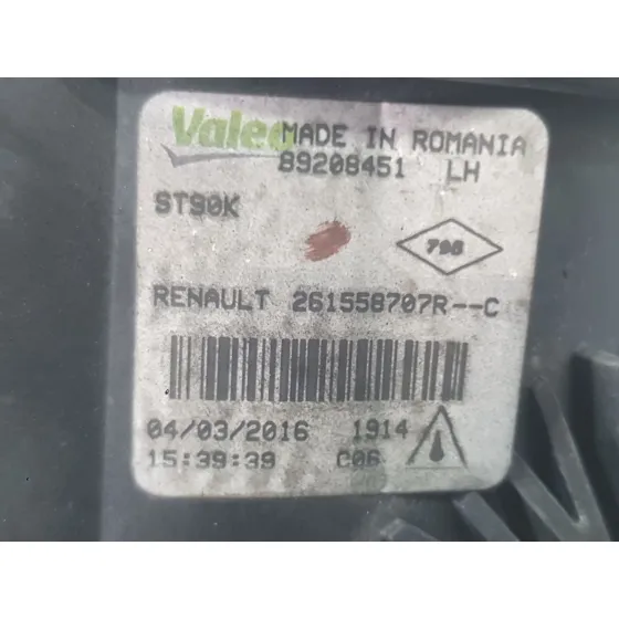 Faro Antiniebla Izquierdo para Renault Talisman (Lp_)