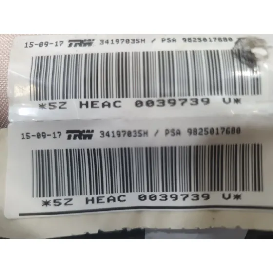 Airbag Cortina Delantero Izquierdo para Peugeot 5008 Ii (Mc_, Mj_, Mr_, M4_)