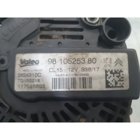 Alternador para Peugeot 5008 Ii (Mc_, Mj_, Mr_, M4_)