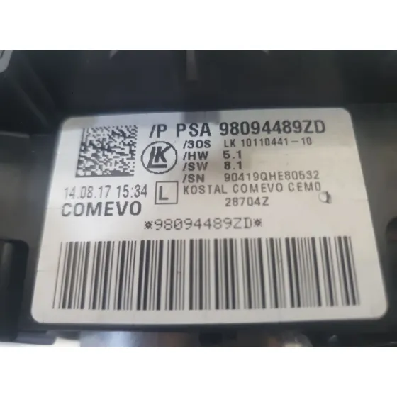 Mando Luces Y Limpia para Peugeot 5008 Ii (Mc_, Mj_, Mr_, M4_)