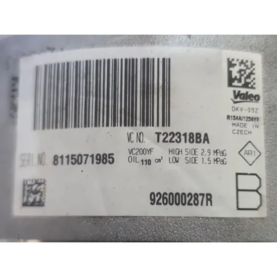 Compresor Aire Acondicionado para Dacia Sandero Ii (B8_)