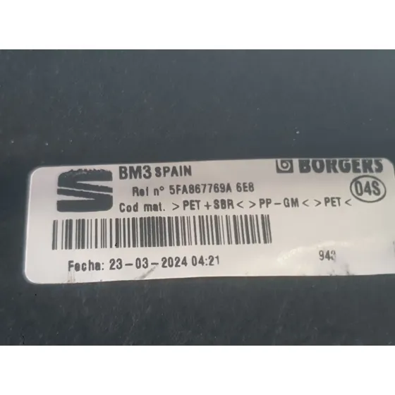 Bandeja Trasera para Seat Leon (Kl1, Klg)