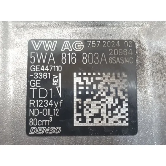 Compresor Aire Acondicionado para Seat Leon (Kl1, Klg)