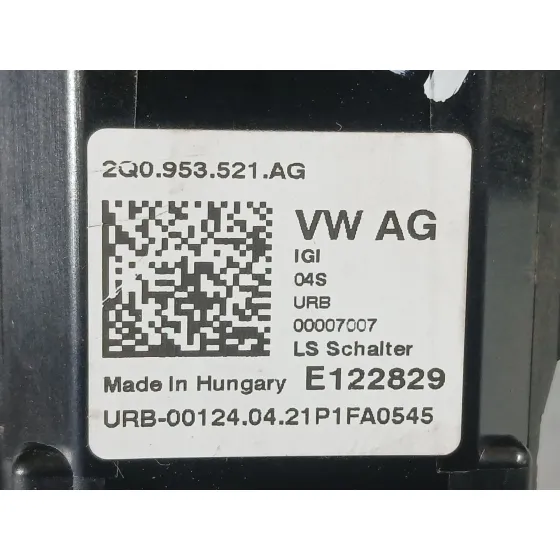 Mando Luces Y Limpia para Skoda Fabia Iii (Nj3)