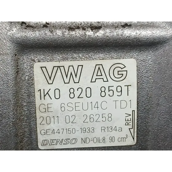 Compresor Aire Acondicionado para Volkswagen Golf Plus V (5M1, 521)
