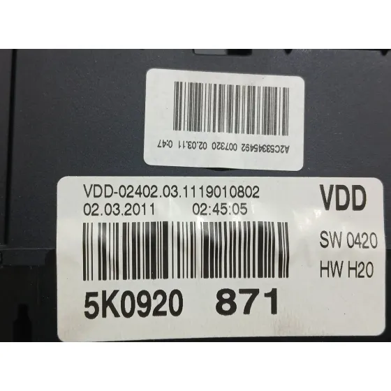 Cuadro Instrumentos para Volkswagen Golf Plus V (5M1, 521)