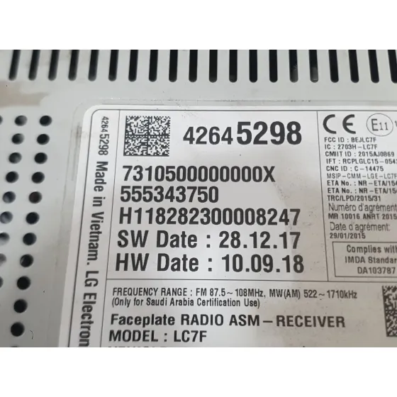 Sistema Navegacion Gps para Opel Corsa E (X15)