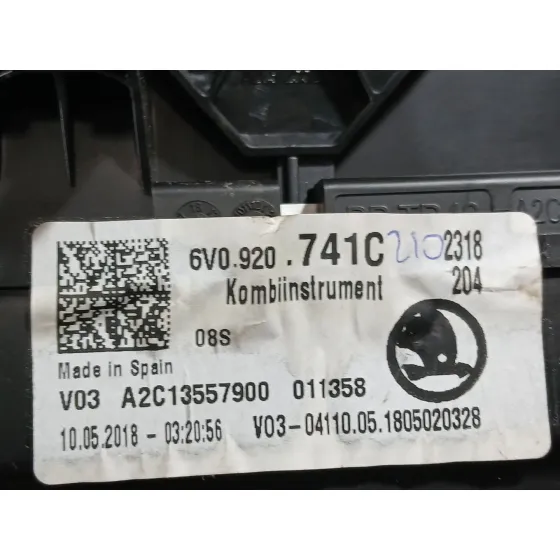 Cuadro Instrumentos para Skoda Fabia Iii (Nj3)