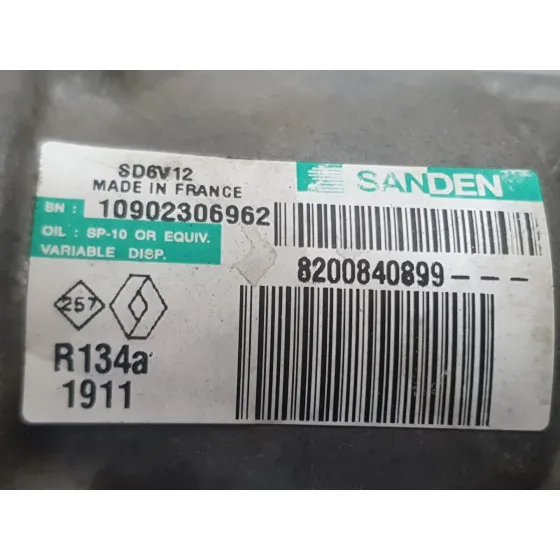 Compresor Aire Acondicionado para Dacia Sandero (Bs_)