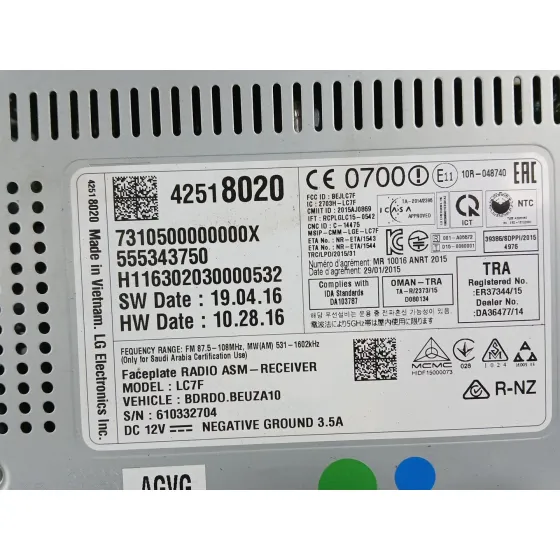 Sistema Navegacion Gps para Opel Corsa E (X15)