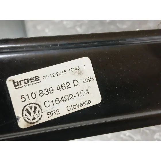 Elevalunas Trasero Derecho para Volkswagen Golf Sportsvan Vii (Am1, An1)