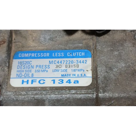 Compresor Aire Acondicionado para Chrysler Voyager Iv (Rg, Rs)