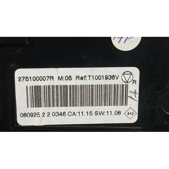 Mando Climatizador para Renault Megane Iii Hatchback (Bz0/1_, B3_)