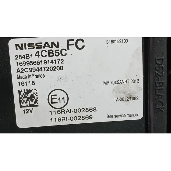 Modulo Electronico para Nissan Qashqai Ii (J11, J11_)