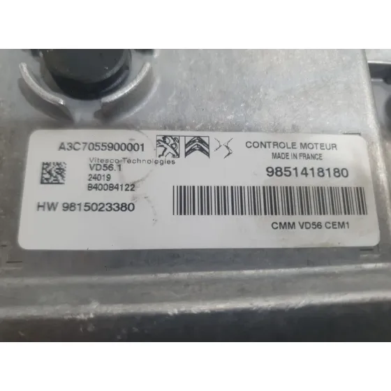 Centralita Motor Uce para Peugeot 2008 Ii (Ud_, Us_, Uy_, Uj_, Ur_, Uc_)