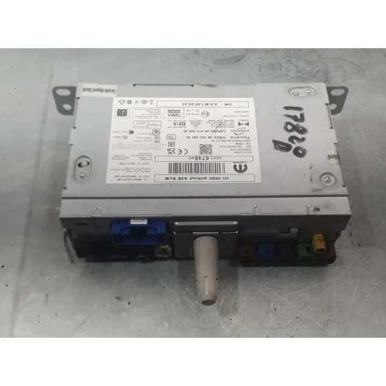Sistema Audio / Radio para Peugeot 2008 Ii (Ud_, Us_, Uy_, Uj_, Ur_, Uc_)