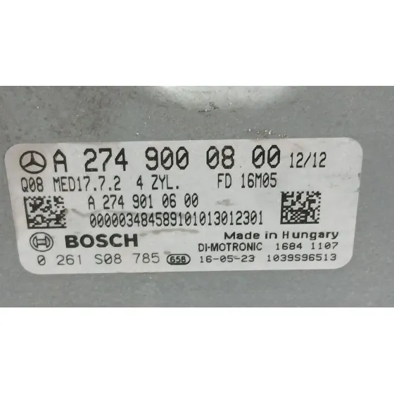 Centralita Motor Uce para Mercedes-Benz Clase C Coupe (C205)