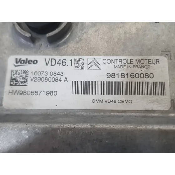 Centralita Motor Uce para Peugeot 208 I (Ca_, Cc_)
