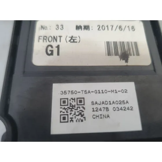 Mando Elevalunas Delantero Izquierdo para Honda Jazz Iv (Gk_)