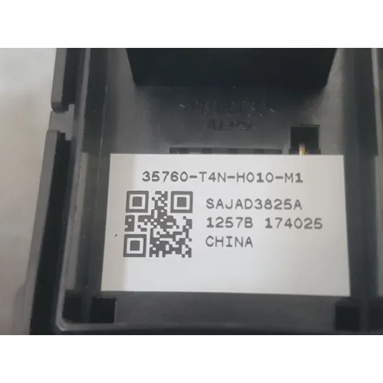 Mando Elevalunas Trasero Derecho para Honda Jazz Iv (Gk_)