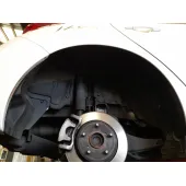 Plastico Pase Rueda Tras. Dch. para Toyota Auris (_E18_)