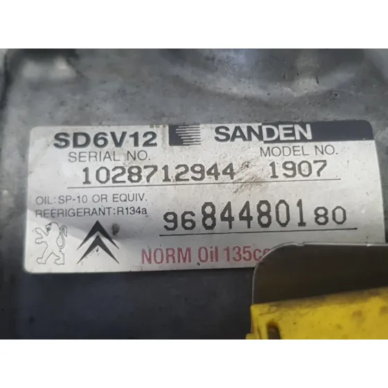 Compresor Aire Acondicionado para Peugeot 206 Hatchback (2A/C)