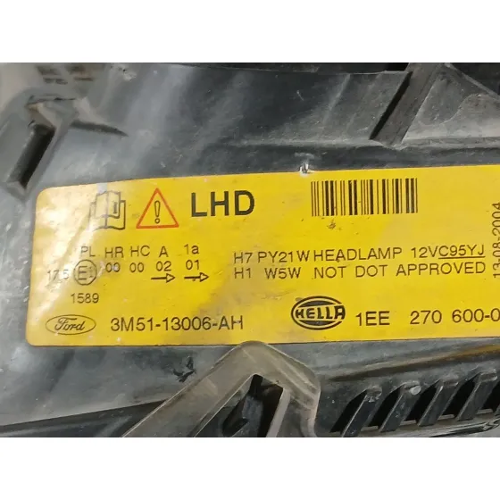 Faro Izquierdo para Ford Focus C-Max (Dm2)