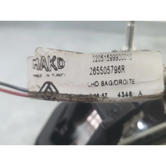 Piloto Trasero Derecho Interior para Renault Clio Iv (Bh_)