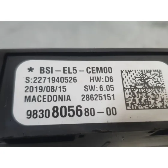Caja Reles / Fusibles para Peugeot 3008 Ii Suv (Mc_, Mr_, Mj_, M4_)