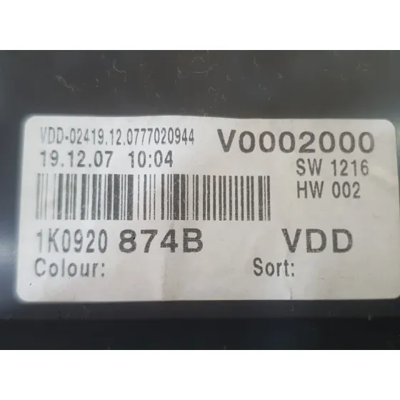 Cuadro Instrumentos para Volkswagen Golf V (1K1)