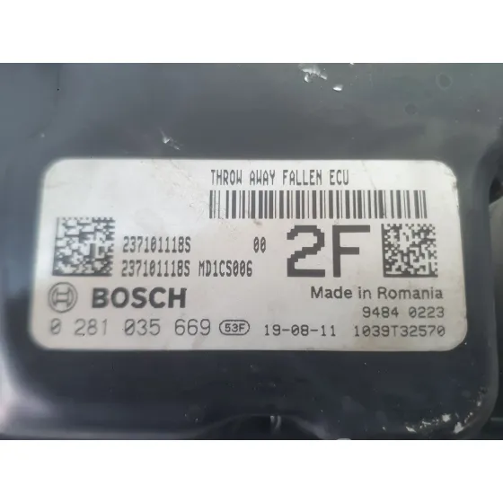 Centralita Motor Uce para Dacia Sandero Ii (B8_)
