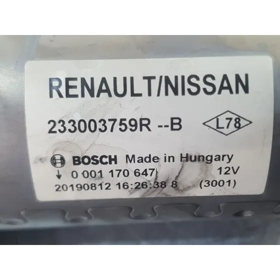 Motor Arranque para Dacia Sandero Ii (B8_)