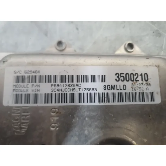 Centralita Motor Uce para Jeep Compass (Mp, M6, Mv, M7)