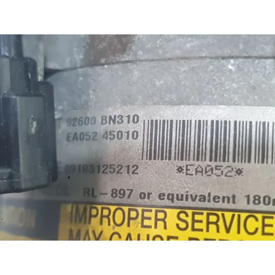Compresor Aire Acondicionado para Nissan Almera Ii Hatchback (N16)