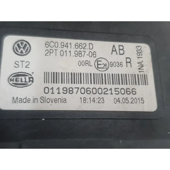 Piloto Delantero Derecho para Volkswagen Polo (6C1)