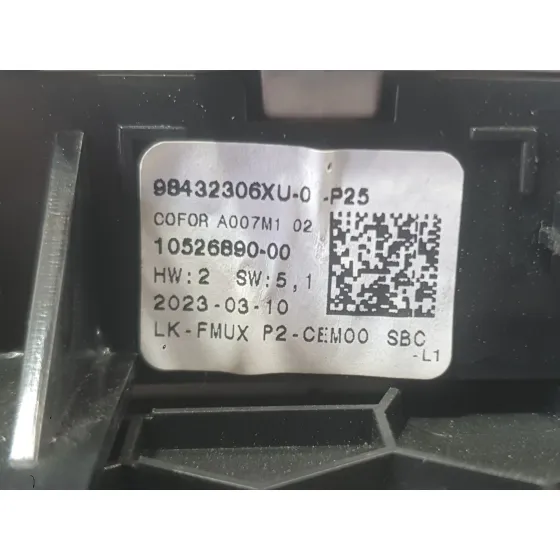 Mando Multifuncion para Peugeot 208 Ii (Ub_, Up_, Uw_, Uj_)