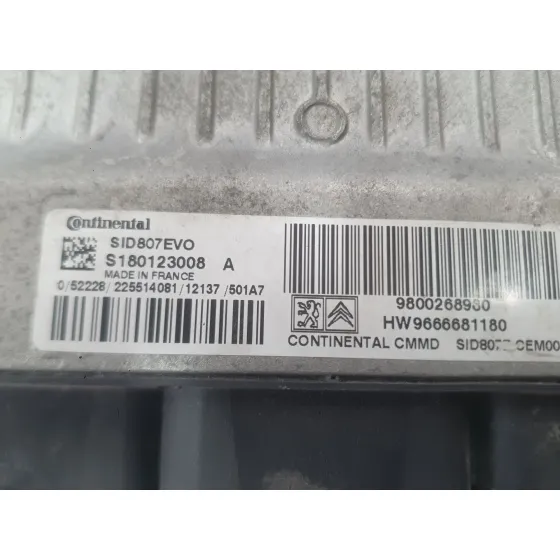 Centralita Motor Uce para Peugeot 5008 (0U_, 0E_)