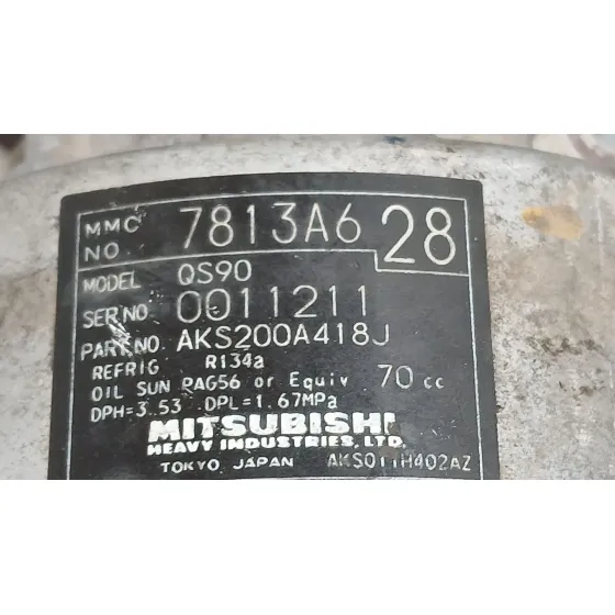 Compresor Aire Acondicionado para Mitsubishi Outlander Iii (Gg_W, Gf_W, Zj, Zl, Zk)