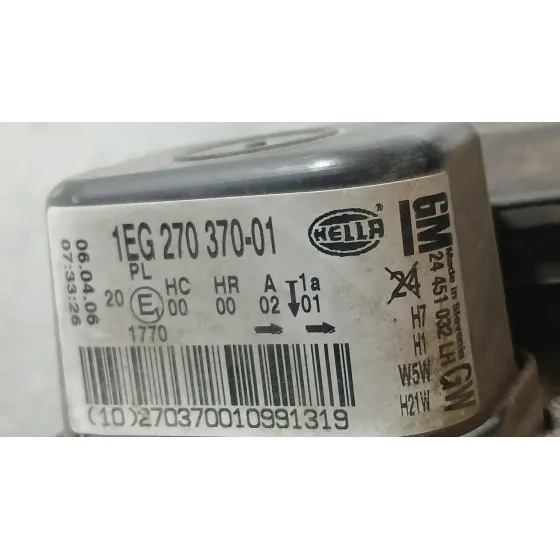 Faro Izquierdo para Opel Astra H (A04)
