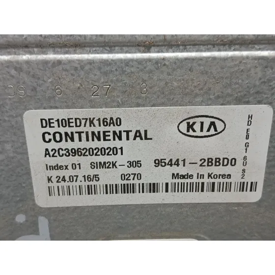 Centralita Motor Uce para Kia Niro I (De)