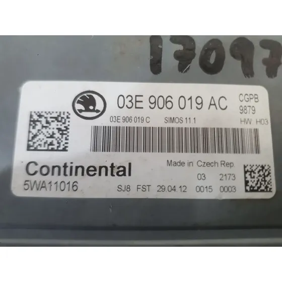 Centralita Motor Uce para Skoda Fabia Ii (542)