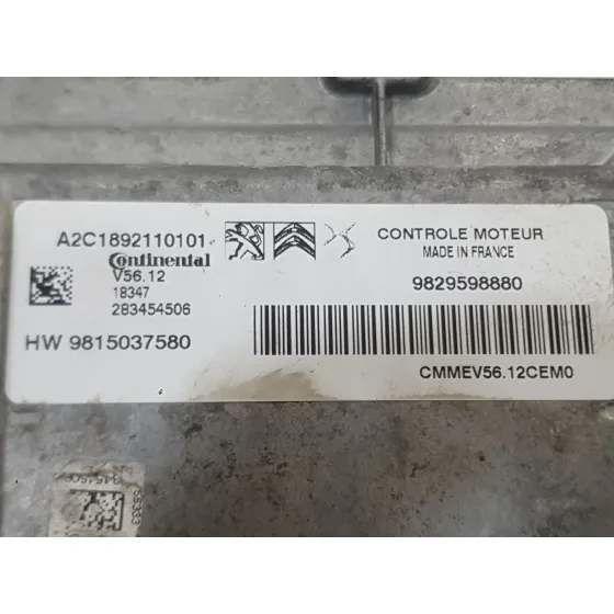 Centralita Motor Uce para Peugeot 208