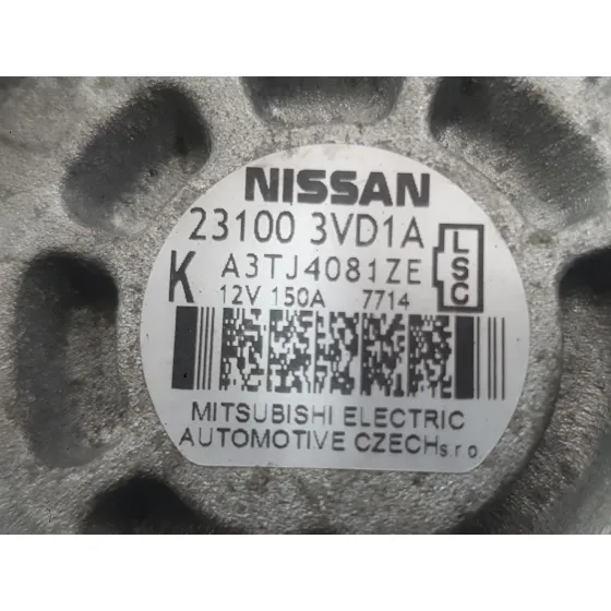Alternador para Nissan Nv200 Furgoneta