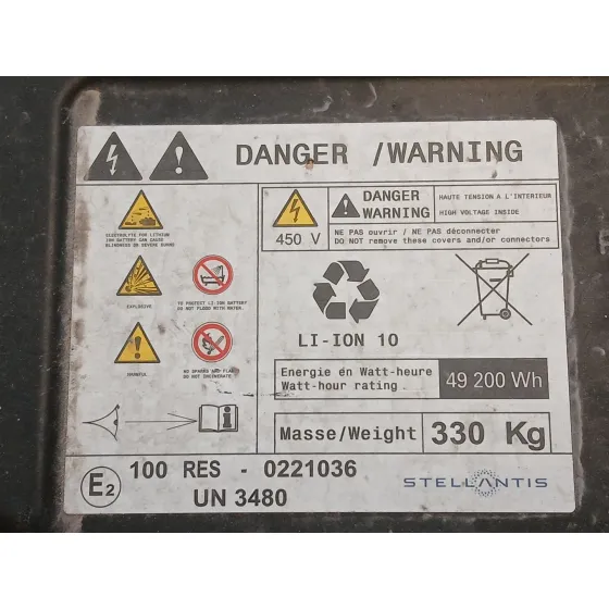 Bateria para Citroën Berlingo Furgoneta/Monovolumen (K9)