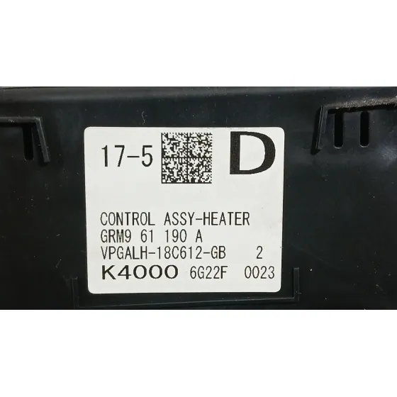 Mando Climatizador para Mazda 6 Station Wagon (Gj, Gl)